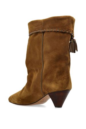 Stivali Dalby in pelle di vitello scamosciata ISABEL MARANT | BO0188FBC1A20S67SA